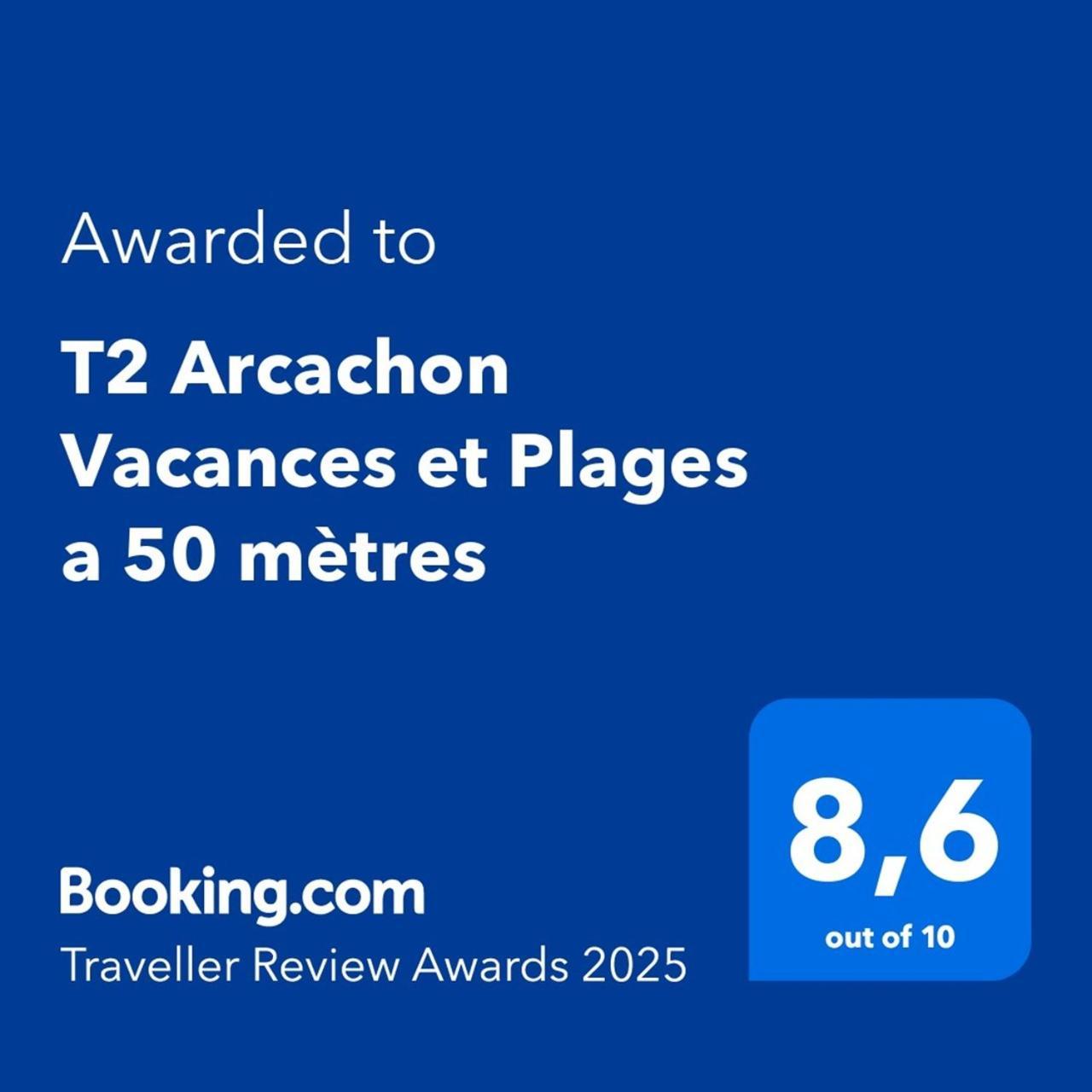 T2 Arcachon Vacances Et Plages A 50 Metres Екстер'єр фото